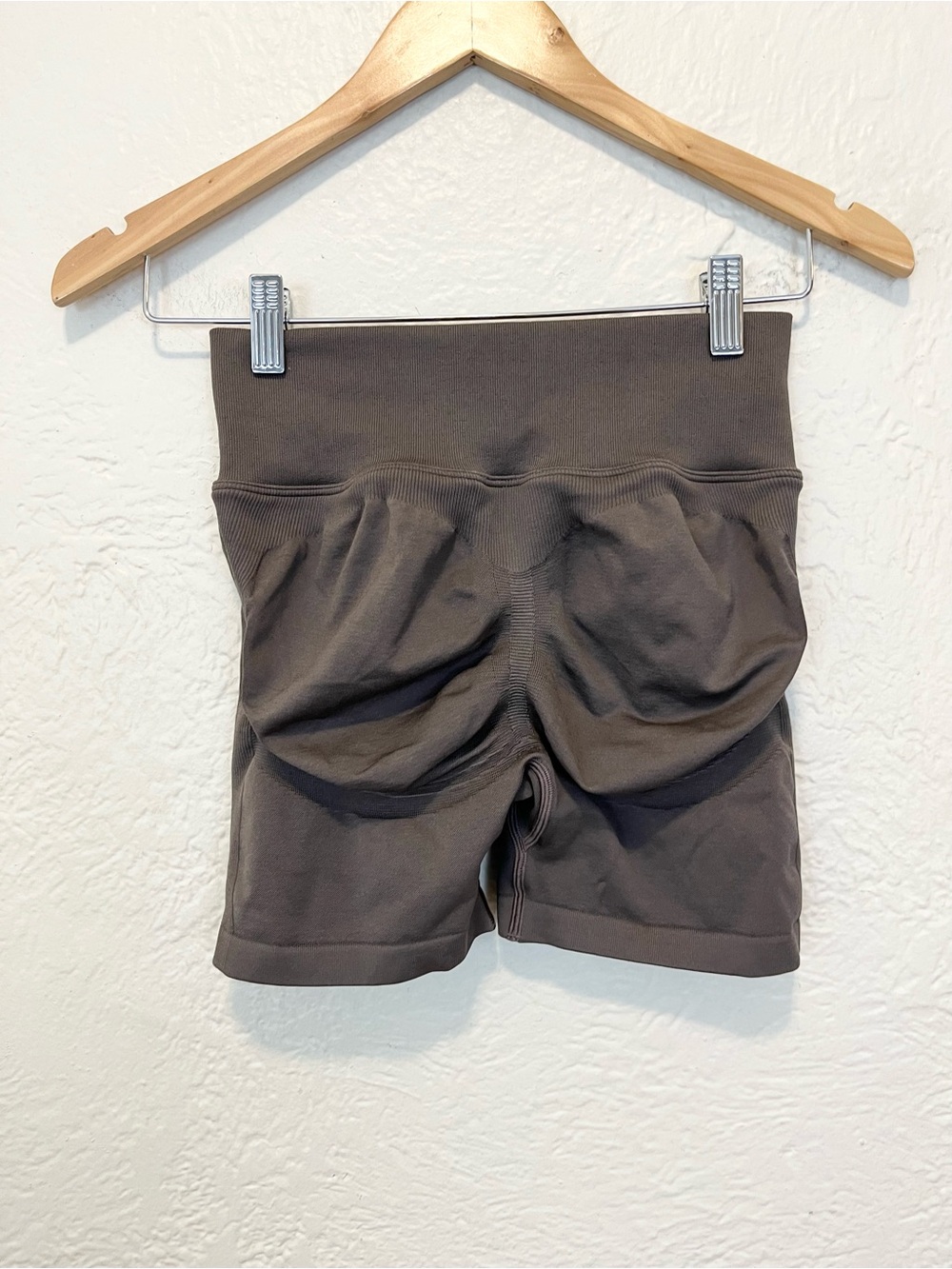 Gymshark Lift Seamless Shorts Brown Medium M - Picture 5 of 7